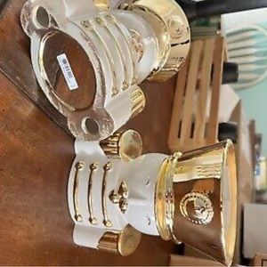 Nutcracker Bath and body works 3 wick candle holder